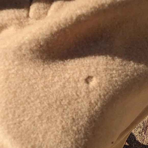 Mid-Century Wool Coat with Real Mink Fur Collar- Trench coat overcoat union-made - Picture 15 of 16